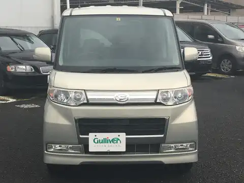 カタログ画像：タント （TANTO） カスタムＬ 2008年12月 CBA-L385S 660cc シャンパンメタリックオパール 燃費17.6km / l フロント