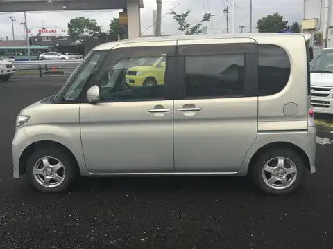 カタログ画像：タント （TANTO） カスタムＬ 2008年12月 CBA-L385S 660cc シャンパンメタリックオパール 燃費17.6km / l 外装