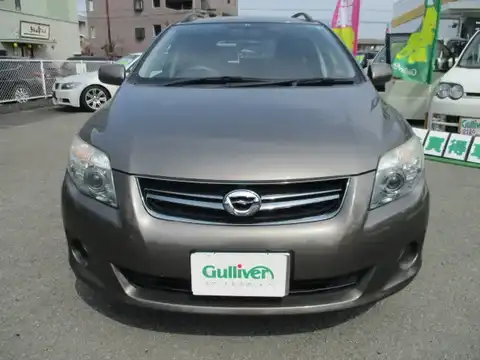 カタログ画像：カローラフィールダー （COROLLA FIELDER） １．５Ｘ Ｇエディション 2008年10月 DBA-NZE141G 1500cc ブロンズマイカメタリック 燃費18.0km / l フロント