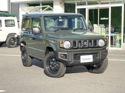 カタログ画像：ジムニー （JIMNY） ＸＧ 2021年10月 3BA-JB64W 660cc ジャングルグリーン 燃費14.3km / l メイン（その他）