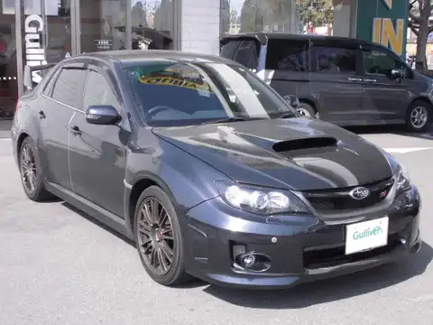 カタログ画像：インプレッサ （IMPREZA） ＷＲＸ ＳＴＩ 2014年4月 CBA-GVB 2000cc ダークグレー・メタリック 燃費9.4km / l メイン（その他）