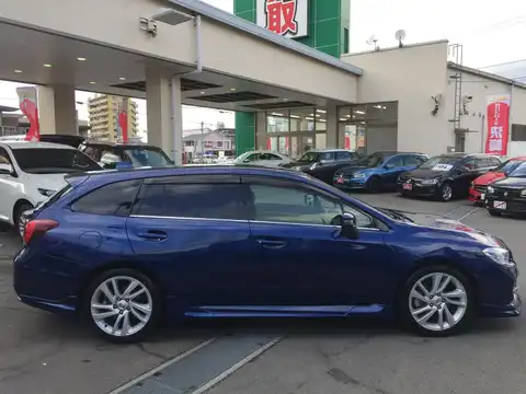 カタログ画像：レヴォーグ （LEVORG） １．６ＧＴアイサイト Ｓスタイル 2015年1月 DBA-VM4 1600cc ギャラクシィブルー・シリカ 燃費16.0km / l 外装