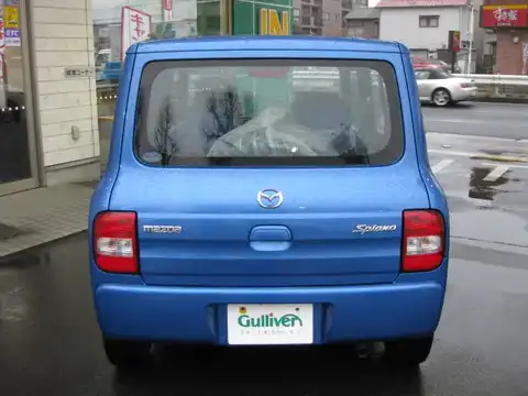 カタログ画像：スピアーノ （SPIANO） Ｘ 2002年2月 LA-HF21S 660cc キプロスブルーメタリック 燃費19.0km / l バック