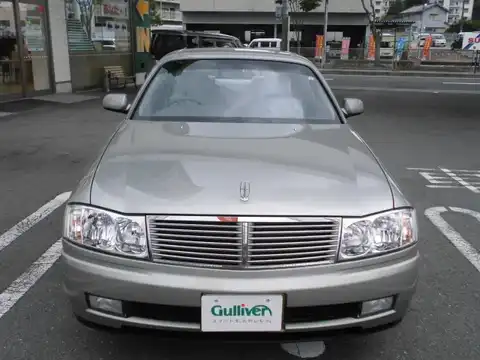 カタログ画像：セドリック （CEDRIC） ２５０ＬＶ ＦＯＵＲ 1999年6月 GF-ENY34 2500cc ダークグレー（Ｐ）ｏｒミストシルバー（Ｍ） 燃費8.6km / l フロント