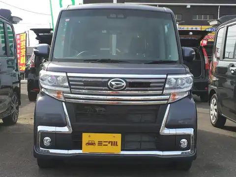 カタログ画像：タント （TANTO） カスタムＲＳ トップエディションＳＡⅢ 2017年12月 DBA-LA610S 660cc メテオライトグレーイリュージョナルパール 燃費24.6km / l フロント