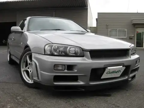 カタログ画像：スカイライン （SKYLINE） ２５ＧＴ 1998年5月 GF-ER34 2500cc ソニックシルバー（Ｍ） 燃費10.6km / l メイン（その他）