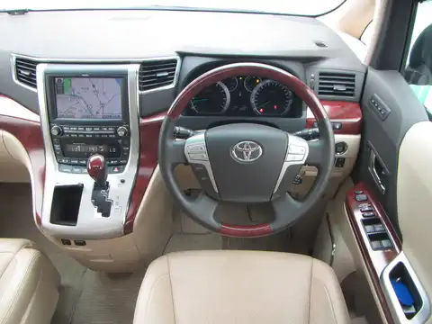 カタログ画像：アルファード （ALPHARD） ３５０Ｇ Ｌパッケージ 2008年5月 DBA-GGH25W 3500cc ゴールドパールクリスタルシャイン 燃費9.1km / l 内装