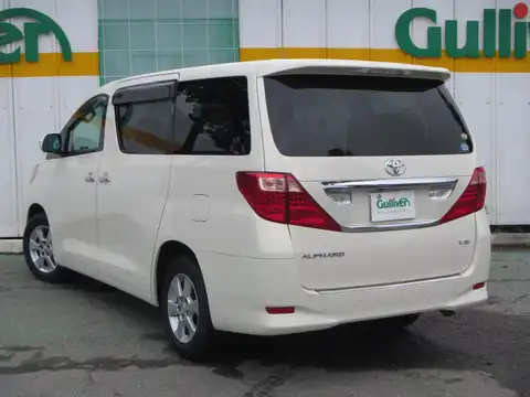 カタログ画像：アルファード （ALPHARD） ３５０Ｇ Ｌパッケージ 2008年5月 DBA-GGH25W 3500cc ゴールドパールクリスタルシャイン 燃費9.1km / l バック