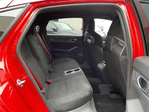 カタログ画像：シビック （CIVIC） タイプＲ レーシングブラックパッケージ 2025年1月 6BA-FL5 2000cc フレームレッド 燃費12.5km / l 内装
