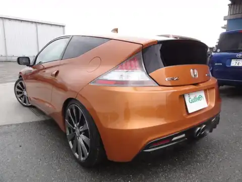 カタログ画像：ＣＲ－Ｚ （CR-Z） β 2010年2月 DAA-ZF1 1500cc ブリリアントオレンジ・メタリック 燃費22.8km / l バック