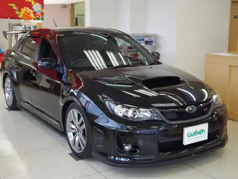 カタログ画像：インプレッサ （IMPREZA） ＷＲＸ ＳＴＩ Ａライン 2014年4月 CBA-GVF 2500cc クリスタルブラック・シリカ 燃費9.0km / l メイン（その他）