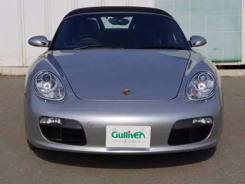 カタログ画像：ボクスター （BOXSTER） ボクスター 2005年8月 GH-98725 2700cc アークティックシルバーメタリックorＧＴシルバーメタリック 燃費8.8km / l フロント