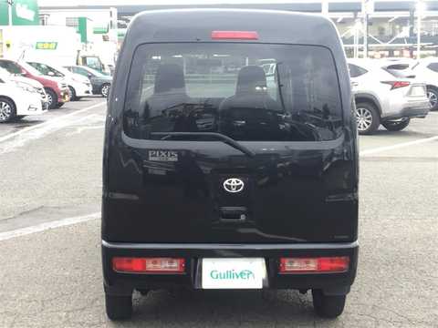 カタログ画像：ピクシスバン （PIXIS VAN） デラックス 2016年10月 EBD-S331M 660cc ブラックマイカメタリック 燃費16.0km / l バック