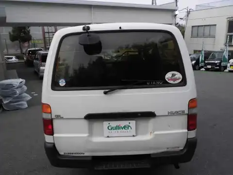 カタログ画像：ハイエースバン （HIACE VAN） ＤＸ 1996年8月 GB-RZH112K 2000cc ホワイト バック