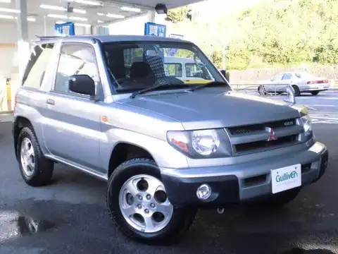 カタログ画像：パジェロイオ （PAJERO IO） ＺＸ 1998年6月 GF-H66W 1800cc ハミルトンシルバー（Ｍ） メイン（その他）