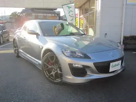 カタログ画像：ＲＸ－８ （RX-8） タイプＲＳ 2009年5月 ABA-SE3P 1400cc アルミニウムメタリック 燃費9.4km / l メイン（その他）