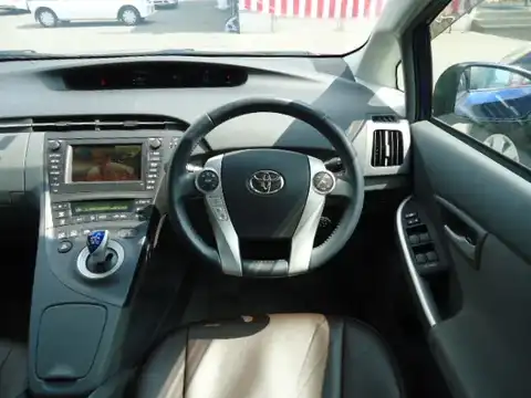 カタログ画像：プリウス （PRIUS） Ｇツーリングセレクション 2009年5月 DAA-ZVW30 1800cc ダークブルーマイカ 燃費35.5km / l 内装