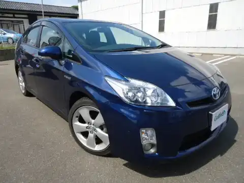 カタログ画像：プリウス （PRIUS） Ｇツーリングセレクション 2009年5月 DAA-ZVW30 1800cc ダークブルーマイカ 燃費35.5km / l メイン（その他）