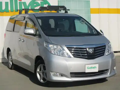 カタログ画像：アルファード （ALPHARD） ３５０Ｘ 2008年5月 DBA-GGH20W 3500cc シルバーメタリック 燃費9.5km / l メイン（その他）