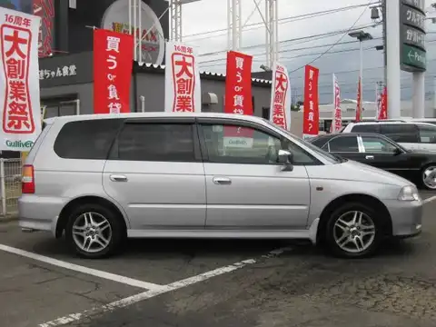 カタログ画像：オデッセイ （ODYSSEY） Ｌ 1999年12月 GH-RA6 2300cc セブリングシルバー・メタリック 燃費11.0km / l 外装