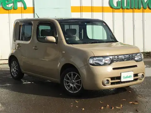 カタログ画像：キューブ （CUBE） １５Ｇ 2009年4月 DBA-Z12 1500cc クラフトダンボール（Ｍ） 燃費20.0km / l メイン（その他）