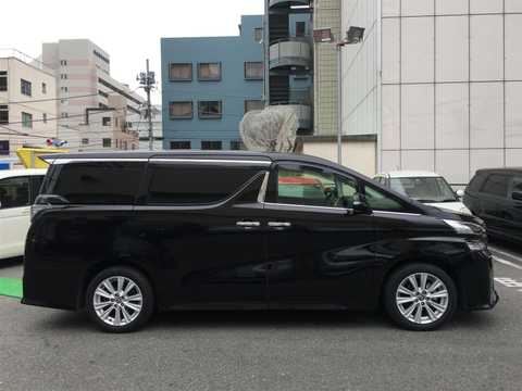 カタログ画像：ヴェルファイア （VELLFIRE） ２．５Ｚ 2015年1月 DBA-AGH35W 2500cc バーニングブラッククリスタルシャインガラスフレーク 燃費12.0km / l 外装