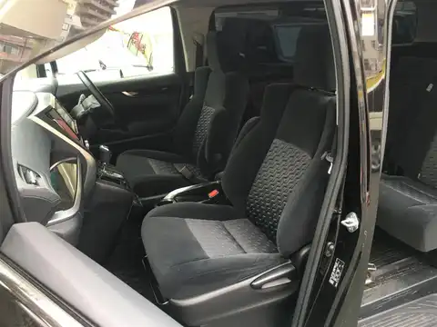 カタログ画像：ヴェルファイア （VELLFIRE） ２．５Ｚ 2015年1月 DBA-AGH35W 2500cc バーニングブラッククリスタルシャインガラスフレーク 燃費12.0km / l 内装