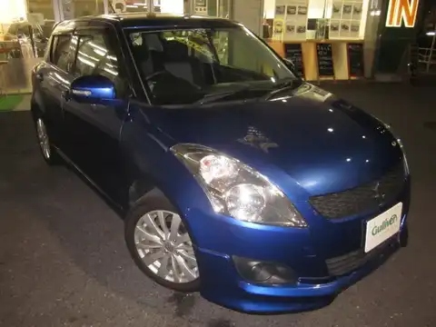 カタログ画像：スイフト （SWIFT） ＲＳ 2012年11月 DBA-ZC72S 1200cc ブーストブルーパールメタリック 燃費19.4km / l メイン（その他）