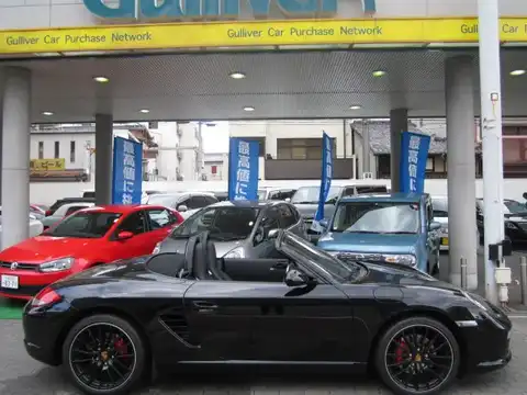 カタログ画像：ボクスター （BOXSTER） ボクスターＳブラックエディション 2011年6月 ABA-987MA121 3400cc ブラック 外装