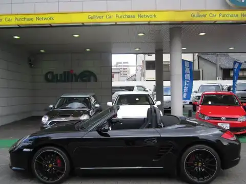 カタログ画像：ボクスター （BOXSTER） ボクスターＳブラックエディション 2011年6月 ABA-987MA121 3400cc ブラック 外装