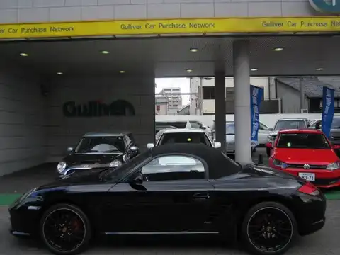 カタログ画像：ボクスター （BOXSTER） ボクスターＳブラックエディション 2011年6月 ABA-987MA121 3400cc ブラック 外装