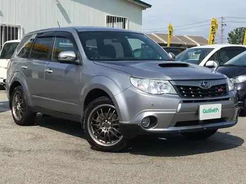 カタログ画像：フォレスター （FORESTER） ｔＳ 2010年12月 CBA-SH9 2500cc スティールシルバー・メタリック 燃費9.8km / l メイン（その他）