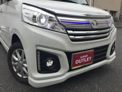 カタログ画像：フレアワゴンカスタムスタイル （FLAIR WAGON CUSTOM STYEL） ＸＴ 2017年1月 DAA-MM42S 660cc クリスタルホワイトパール 燃費26.8km / l 外装