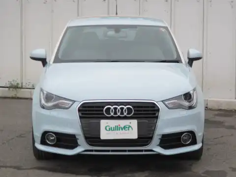 カタログ画像：Ａ１ （A1） １．４ＴＦＳＩ 2013年7月 DBA-8XCAX 1400cc キュミュラスブルー 燃費17.8km / l フロント