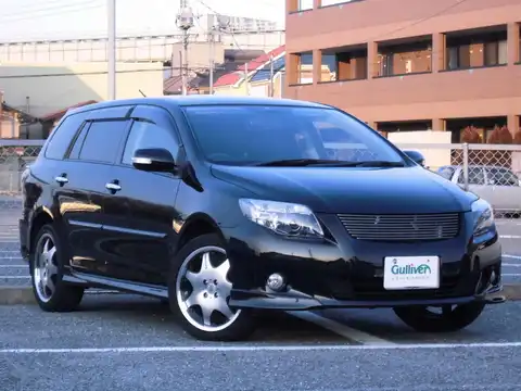 カタログ画像：カローラフィールダー （COROLLA FIELDER） １．５Ｘ 2008年10月 DBA-NZE141G 1500cc ブラックマイカ 燃費18.0km / l メイン（その他）