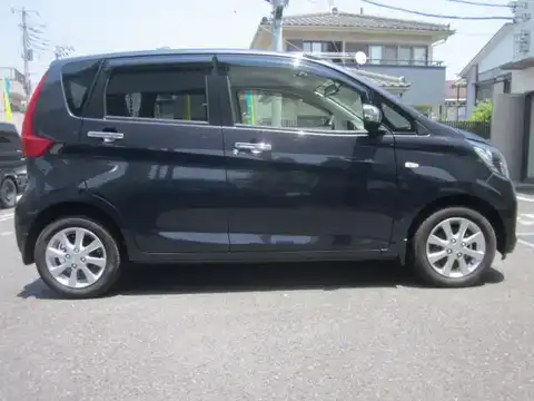 カタログ画像：ｅＫワゴン （EK WAGON） Ｇ 2013年6月 DBA-B11W 660cc パープリッシュネイビーパール 燃費26.8km / l 外装