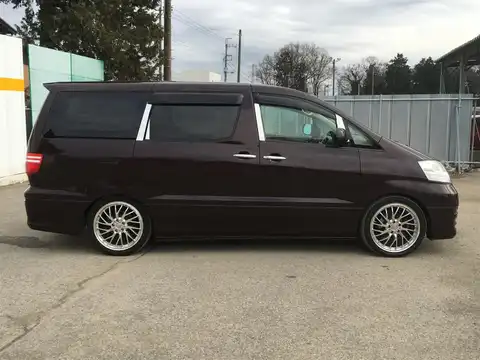 カタログ画像：アルファードＧ （ALPHARD G） ＭＸ Ｌエディション 2005年4月 TA-MNH15W 3000cc ブラッキッシュレッドマイカ 燃費8.6km / l 外装