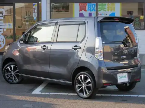 カタログ画像：ワゴンＲスティングレー （WAGON R STINGRAY） Ｔ ＣＤプレーヤー装着車 2012年9月 DBA-MH34S 660cc ルナグレーパールメタリック 燃費26.8km / l バック