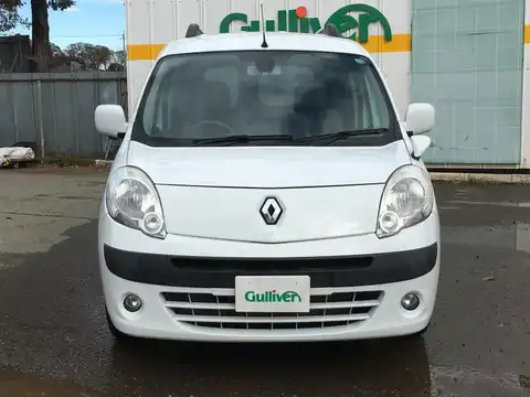 カタログ画像：カングー （KANGOO） １．６ 2011年9月 ABA-KWK4M 1600cc ブラン グラシエ フロント