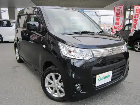 カタログ画像：ワゴンＲスティングレー （WAGON R STINGRAY） Ｘ ＣＤプレーヤー装着車 2012年9月 DBA-MH34S 660cc ブルーイッシュブラックパール３ 燃費28.8km / l メイン（その他）