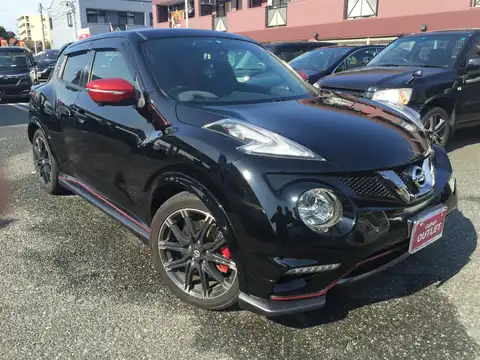 カタログ画像：ジューク （JUKE） ニスモ ＲＳ 2019年10月 CBA-NF15 1600cc スーパーブラック 燃費12.6km / l メイン（その他）