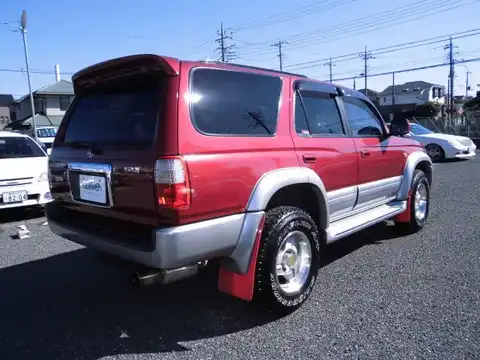 カタログ画像：ハイラックスサーフ （HILUX SURF） ＳＳＲ－Ｘ 1998年8月 GF-RZN185W 2700cc レッドマイカメタリックトーニングＧ 燃費9.1km / l 外装