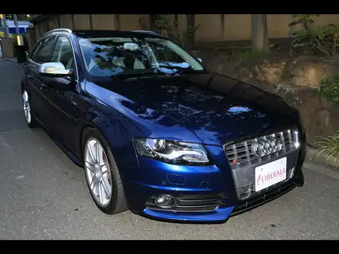 カタログ画像：Ｓ４アバント （S4 AVANT） ベースグレード 2009年5月 ABA-8KCAKF 3000cc スプリントブルーパールエフェクト メイン（その他）