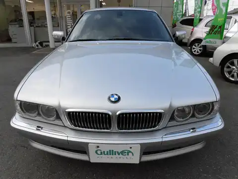 カタログ画像：７シリーズ （7 SERIES） ７３５ｉ Ｍスポーツ 1999年11月 GF-GG35 3500cc チタン・シルバー・メタリック 燃費7.3km / l フロント