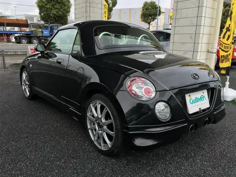 カタログ画像：コペン （COPEN） １０ｔｈアニバーサリーエディション 2012年4月 ABA-L880K 660cc ＤＣ・ブラックマイカメタリック 燃費15.2km / l バック