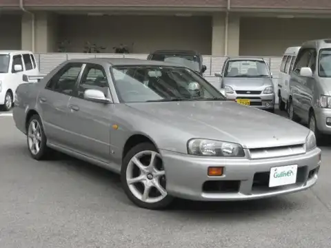 カタログ画像：スカイライン （SKYLINE） ２５ＧＴ 1998年5月 GF-ER34 2500cc ソニックシルバー（Ｍ） 燃費10.6km / l メイン（その他）