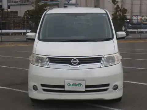 カタログ画像：セレナ （SERENA） ２０Ｓ 2006年12月 DBA-C25 2000cc ホワイトパール（３Ｐ） 燃費13.2km / l フロント