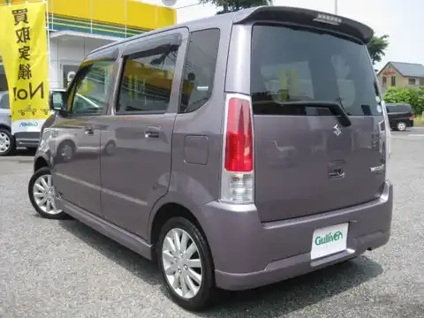 カタログ画像：ワゴンＲ （WAGON R） リミテッド 2008年6月 DBA-MH22S 660cc ジュエルパープルパールメタリック 燃費20.0km / l バック