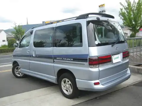 カタログ画像：レジアス （REGIUS） ウインドツアラー 1999年8月 KH-KCH40W 3000cc シルバーメタリック 燃費9.5km / l バック