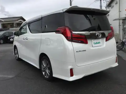 カタログ画像：アルファード （ALPHARD） ２．５Ｓ タイプゴールド 2020年5月 3BA-AGH35W 2500cc ホワイトパールクリスタルシャインorラグジュアリーホワイトパールクリスタルシャインガラスフレーク 燃費10.6km / l バック